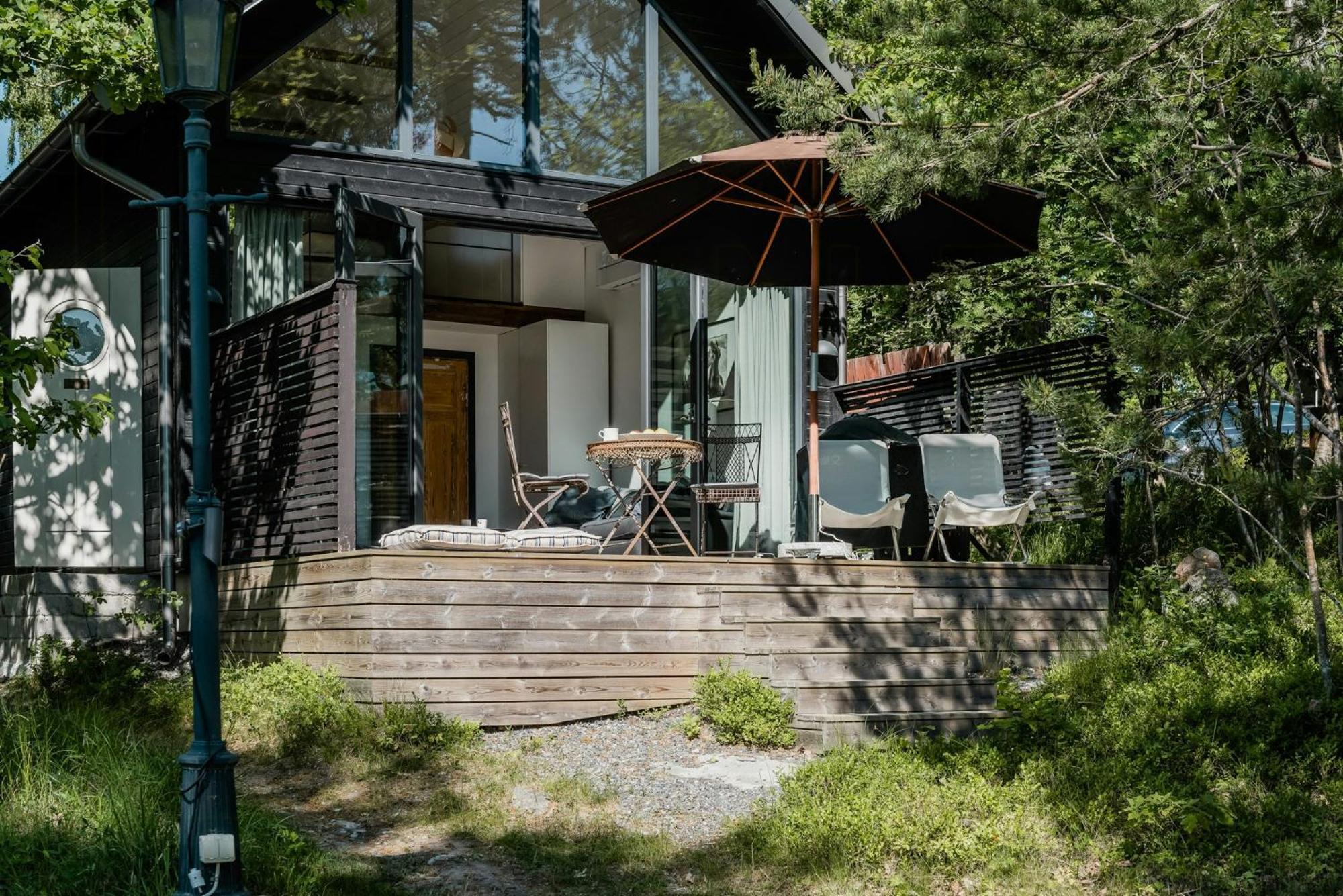 Charmerende Feriehus Med Havudsigt Naer Stockholm Värmdö Exterior foto